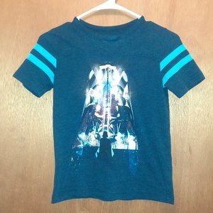 Star Wars Short Sleeve Darth Vader Tee Shirt Boys Size S